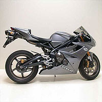 Triumph Daytona 675 2006-2009 FACTORY EVOII FULL-TIT./CARBON CAN WITH CARBON END CAP - LEO VINCE EXHAUST