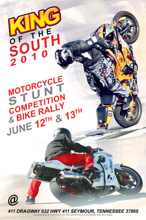 2010 King of the South Info Flyer